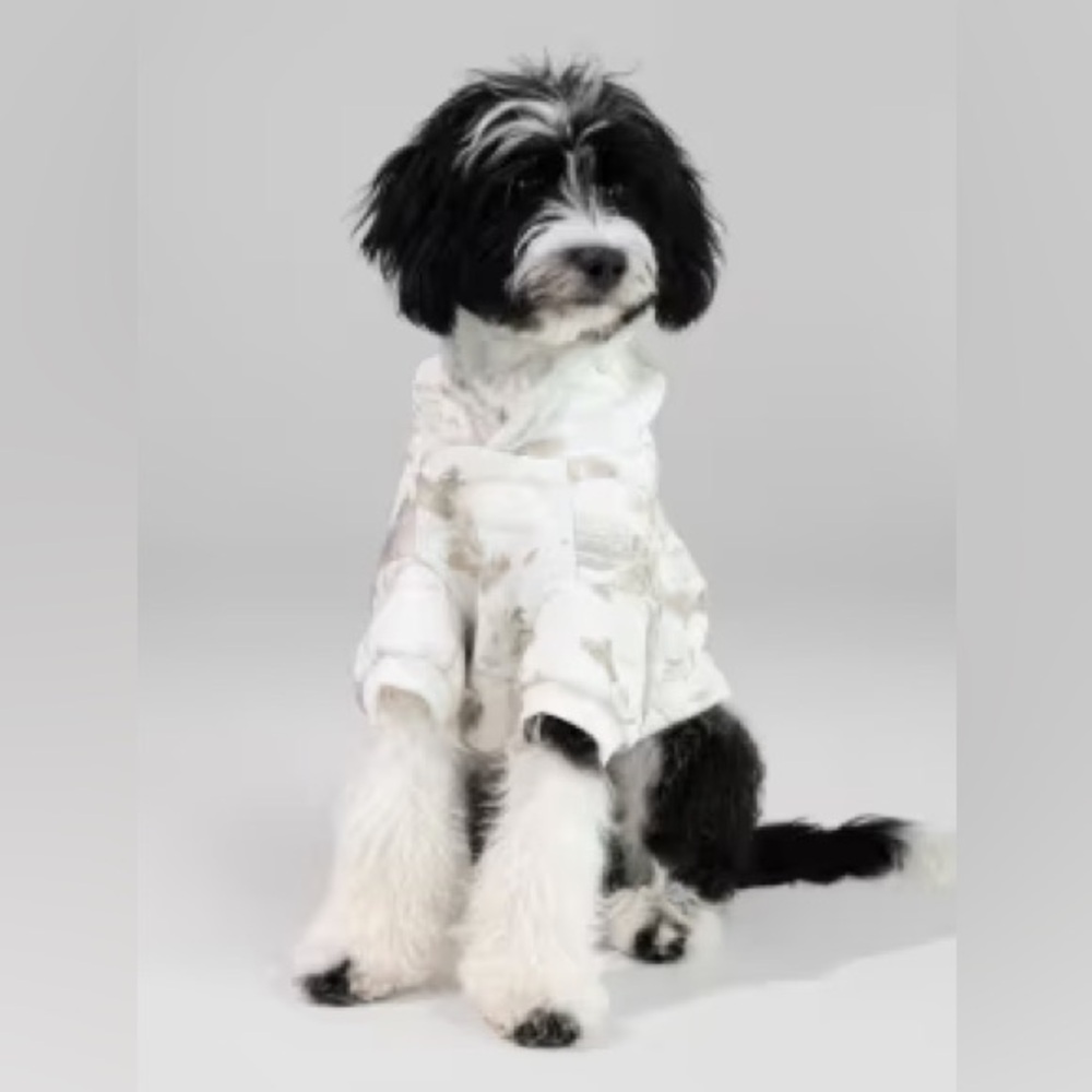 White oak camo comfrt dog hoodie